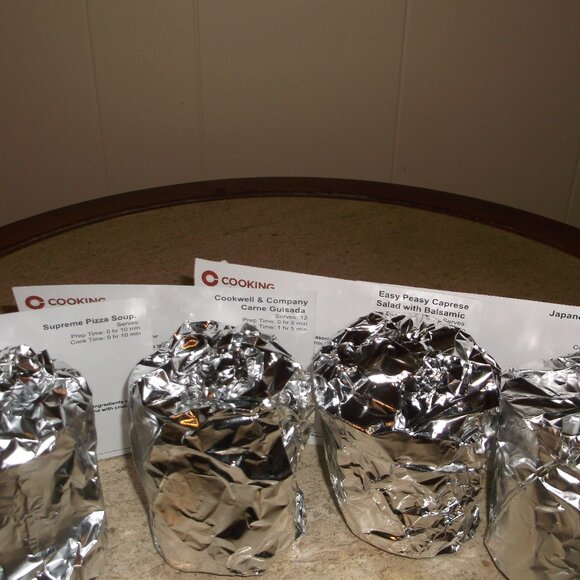 HEB True Texan BBQ Burnt Ends Candles (Set of 4) + Foil & Recipe Cards - Picture 8 of 9